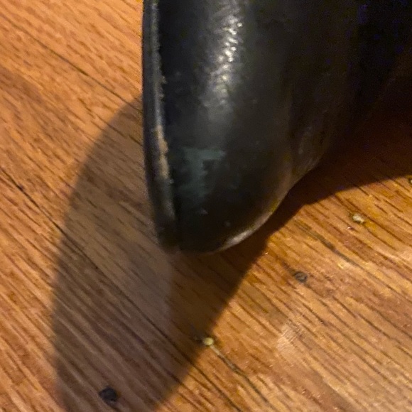 Prada black patent leather booties.  Size 38 1/2 (US size 8.5) - Picture 5 of 7